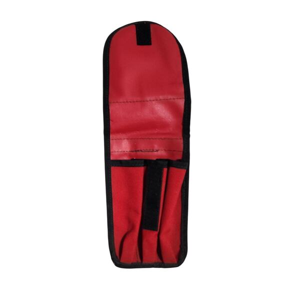 The Bag Lady New Travel Portable Red Cigar Case Humidor Holder 3 Tubes Cutter - Picture 3 of 6